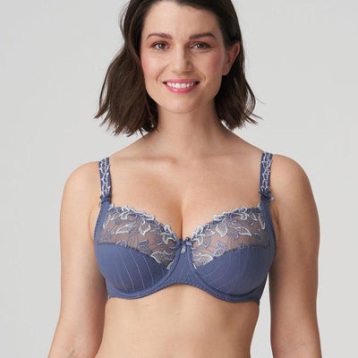 Prima Donna Deauville Full Cup UW Bra in Nightshadow Blue 0161810/11-Bras-Prima Donna-Nightshadow Blue-36-E-Anna Bella Fine Lingerie, Reveal Your Most Gorgeous Self!