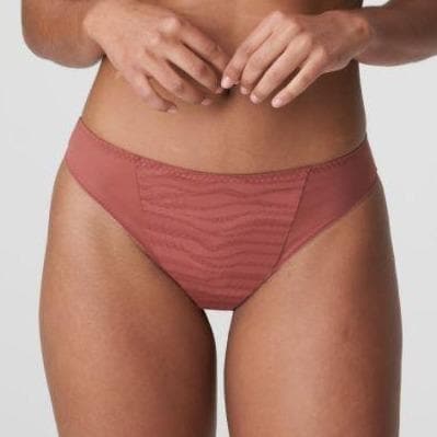 Prima Donna Luzern Thong 0642040-Panties-Prima Donna-Pink Brandy-XSmall-Anna Bella Fine Lingerie, Reveal Your Most Gorgeous Self!