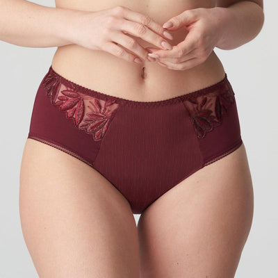 Prima Donna Orlando Full Briefs in Deep Cherry 0563151-Panties-Prima Donna-Deep Cherry-Medium-Anna Bella Fine Lingerie, Reveal Your Most Gorgeous Self!