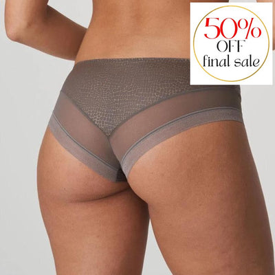Prima Donna Piccadilly Hotpants 0541902-Panties-Prima Donna-Kitten Grey-XSmall-Anna Bella Fine Lingerie, Reveal Your Most Gorgeous Self!
