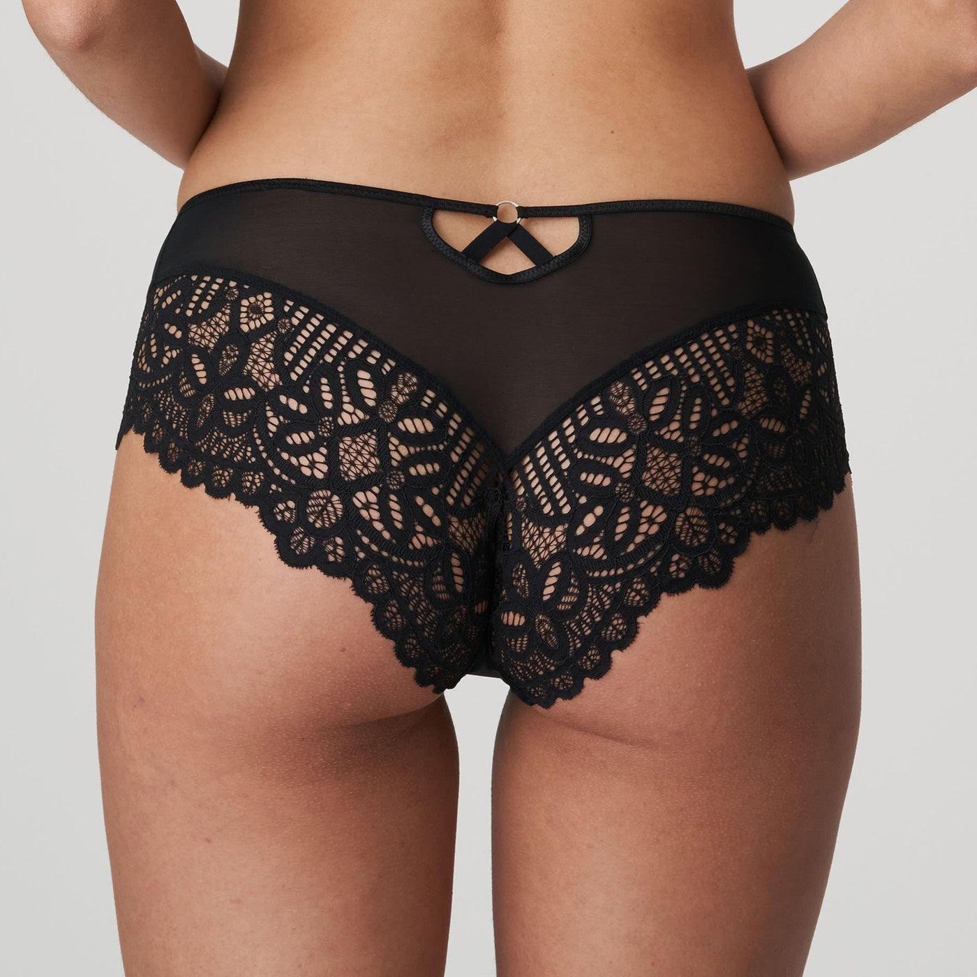 Prima Donna Twist First Night Hot Pant 0541882-Panties-Prima Donna-Black-Small-Anna Bella Fine Lingerie, Reveal Your Most Gorgeous Self!