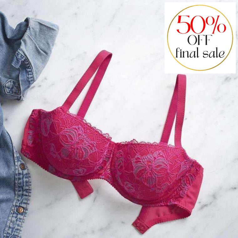 Prima Donna Twist French Kiss Padded Bra 0241672-Bras-Prima Donna-Persian Red-34-C-Anna Bella Fine Lingerie, Reveal Your Most Gorgeous Self!